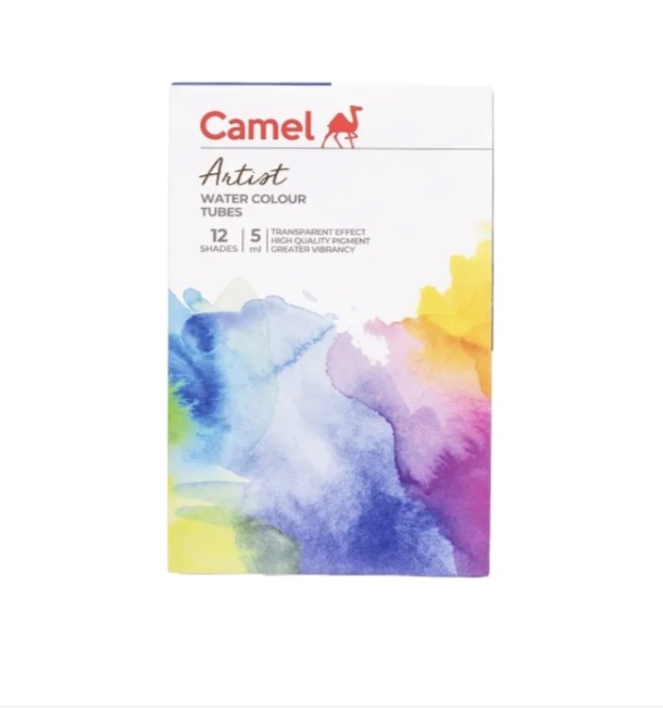 Camel Artist Water Color Set (5ML) - 12 Shades