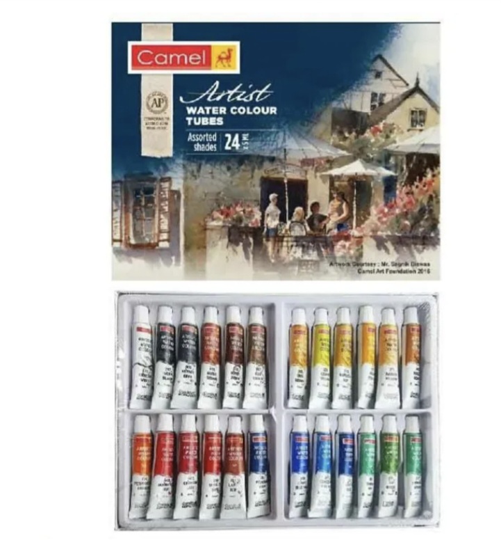 Camel Artist Water Colour (5ml) - 24 Shades