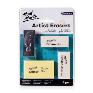 Mont Marte Artist Erasers Signature 4pc