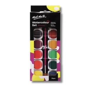 Mont Marte Discovery Series - Watercolour Cake 26pc