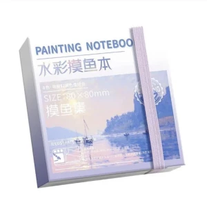 Watercolor Book Outdoor Travel Sketch Mini Pocket Book Portable suit for Junior High School Students