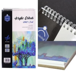 Keep Smiling Acrylic Colour Pad A4 – 10