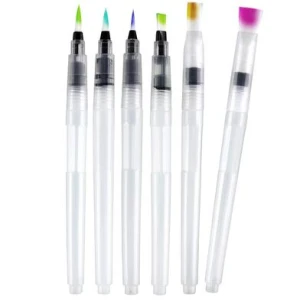 Water Brush Pen Set Large Capacity