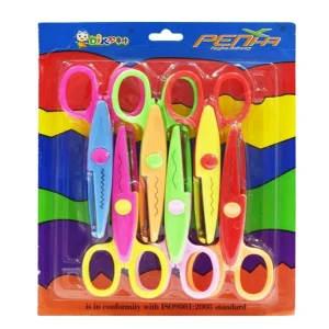 Art and Craft Zig Zag paper Scissor (set of 6)