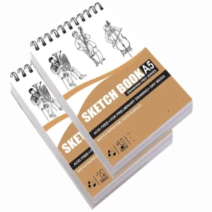 A4 Sketchbook 60 Pages High-Quality Art Sketch Pad