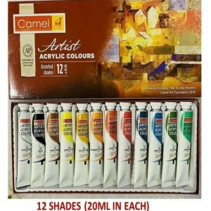 Camel Artist Acrylic Color Tubes