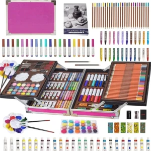 145 pieces of aluminum box painting art set